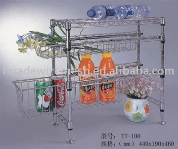 Storage basket,wire bracket,wire mesh cage