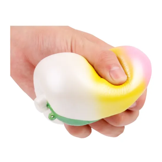 Custom Promotional Scented Peach Stress Ball Toy