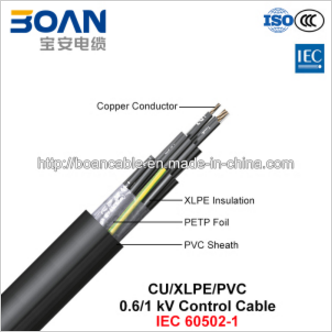 Cu/XLPE/PVC, XLPE Control Cable, 0.6/1 kv (IEC 60502-1)