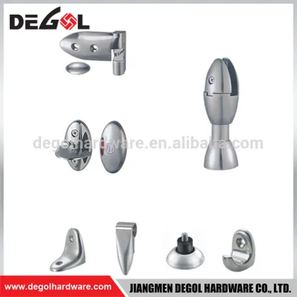 Hotsale shower cubicle hardware zinc alloy cubicle partition fitting