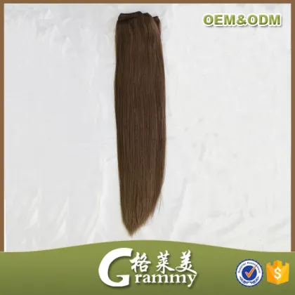 Wholesale super fish line hair human hair extensions