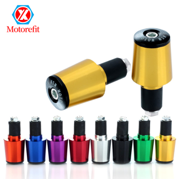 CNC 7/8" 22MM Motorcycle Handlebar Grips - Anti-Throw Cup End Plugs for Motorcycles and Motocross