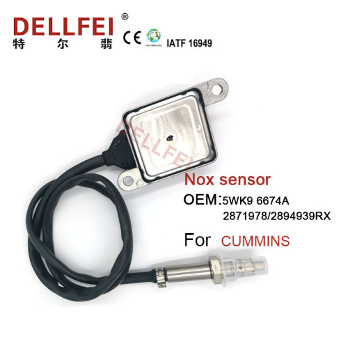 China CUMMINS Parts Nitrogen Oxygen Sensor 5WK9 6674A 2871978 Factory