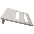 OEM Galvanized Steel White Laser Cutting Baseboard Design