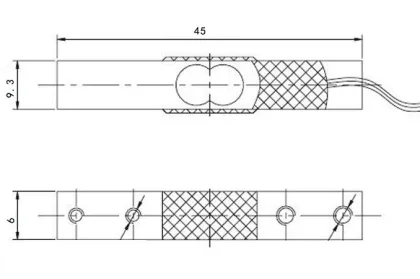 Aluminum Single Point Load Cell Sensor