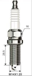 spark plug skin