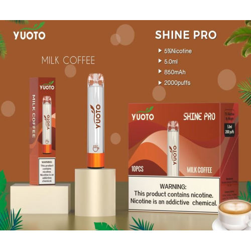 Yuoto Shine Pro 2000 퍼프 일회용 vape