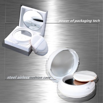 15g air cushion case round cosmetic case 15g new round case and square steel airless cushion foundation case