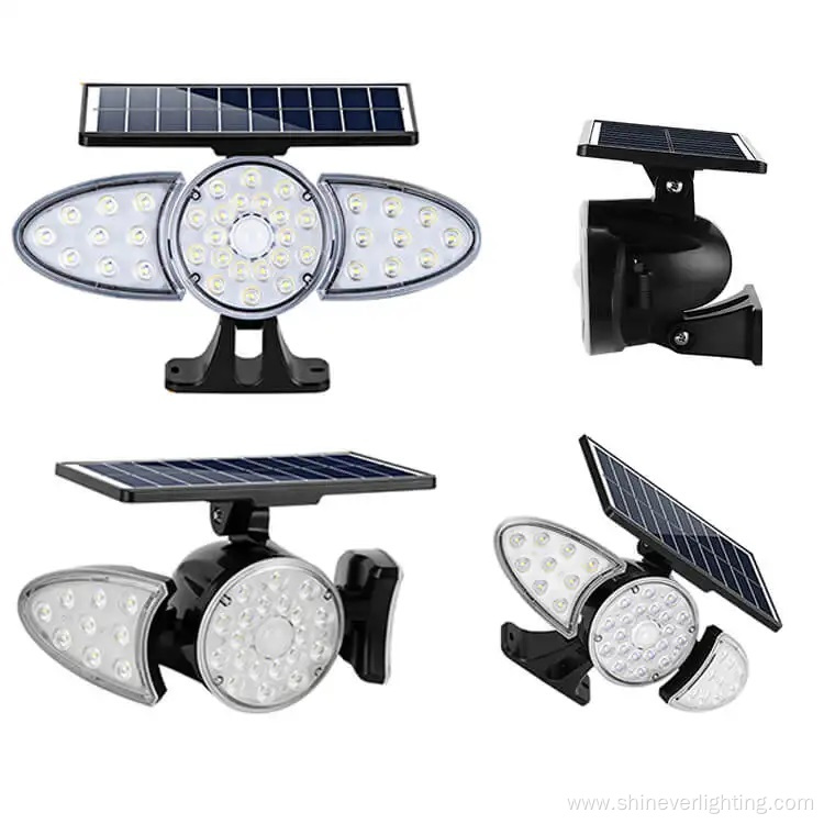 Waterproof Outdoor Motion Sensor Foldable Solar Led Light