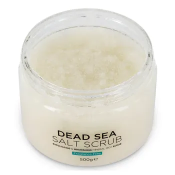 100% Natural Dead Sea Salt Body Scrub Cream for Exfoliating and Smoothing Skin