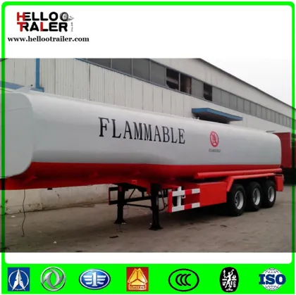 hot sale oil transportation tank truck tanker steel trailers oil tank semi trailer