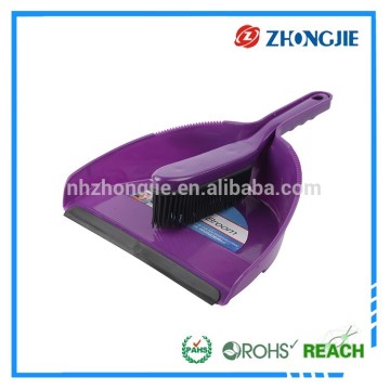 Factory Directly Supply Durable Quality Certification Plastic Dust Pan With Whisk Broom