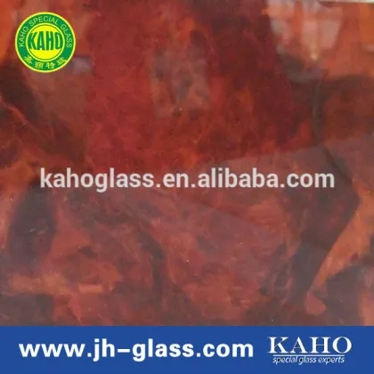 Guangzhou solar collector edge-polished Special Glass Blue Jade Glass fo flooring