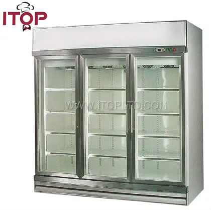 vertical connected cabinet refrigerator