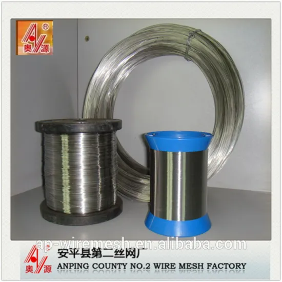 Anping factory cheap price 0.3mm 0.025mm 316l stainless steel wire in spool