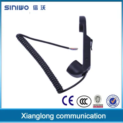 Unique wall telephones payphone telephone military handset retro coco phone handset anti radiation handset