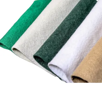 High Strength Geotextile Fabric: 100g-1000g in Black, Green, and White with Road Reinforcement
