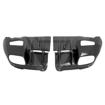 D Style Carbon Fiber Rear Diffuser for Ferrari F12 Berlinetta 2013-2016 - Car Accessories Rear Bumper Diffuser