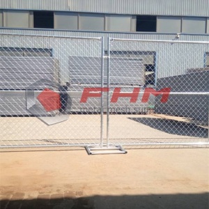 Galvanized Chain Link Fencing Temporary Fence for Protection