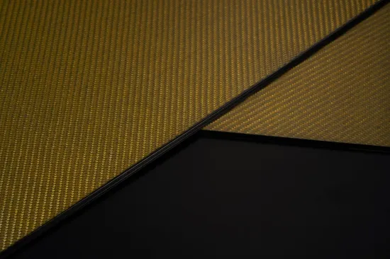 Custom Golden Kevlar Sheets Cut to Precision for Industrial Use