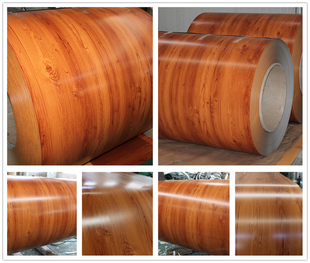wood look grain alminum