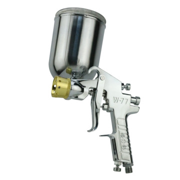 Professional Spray Painting Kit: Including Air Spray Gun, Colorful W-77 Tools, Plastic Pot, Pneumatic Spray Gun, and Pressure Tank for Marquee, Furniture, and Craft Paint Jobs