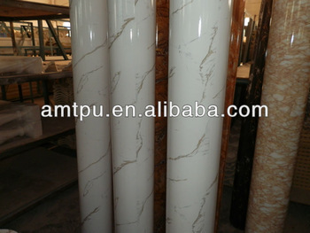 light weight marble -look columns