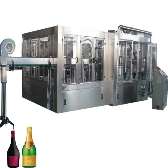 3-in-1 Monoblock Beer Bottle Filling and Seaming Machine Production Line