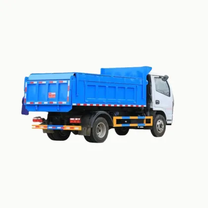 Dongfeng 5cbm Construction Trash Dump Garbage Truck