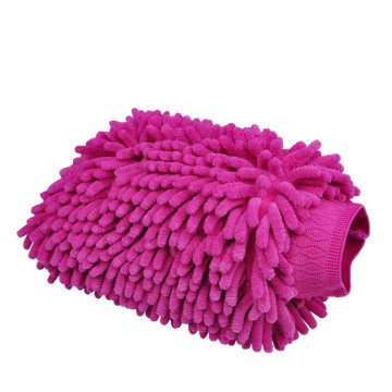 Autoglym microfibre wheel wash mitt - Red Car Cleaning Glove