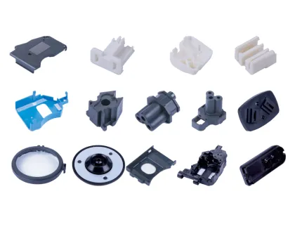 Injection-molded part - Car headrest cover