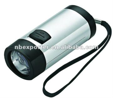 Cranking LED Flashlight