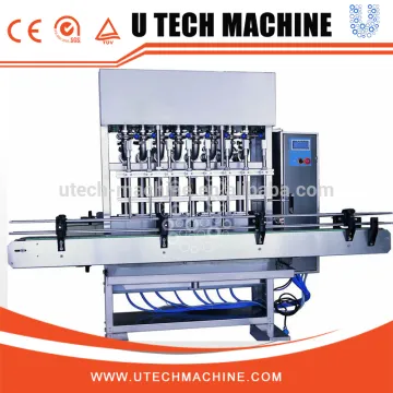 fully automatic piston linear vegetable/lube oil/coconut oil filling machine