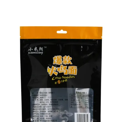 New creative pasta packaging plastic bag noodles bag