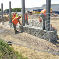 Gelast Gabion -wandsysteem voor landschapsarchitectuur en structureel