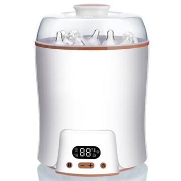 Stainless Steel 5 In 1 Electrical Milk Bottle Sterilizer Baby Bottle Warmer With LED Display