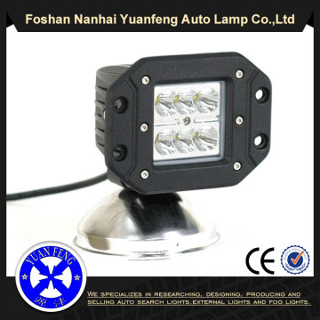 High quality best selling products 18w light for off road SUV cars rectangle car led work light