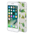 Groene blad achtergrond Waterdrop telefoonhoes voor IMD iPhone 6S Cover