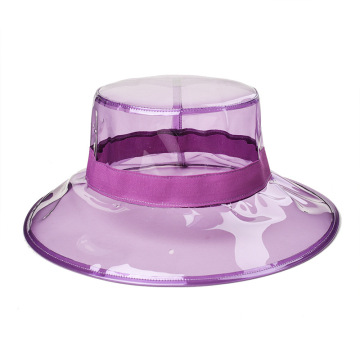 Chapeau de seau en plastique transparent de qualité supérieure