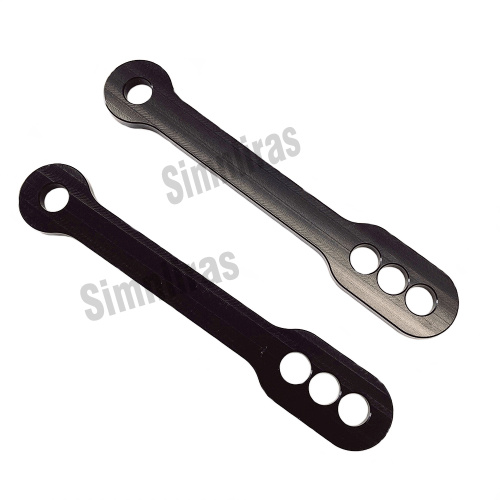 Black Anodized Finish 3-Positionsabsenkungsverbindung für Suzuki Hayabusa 99-20