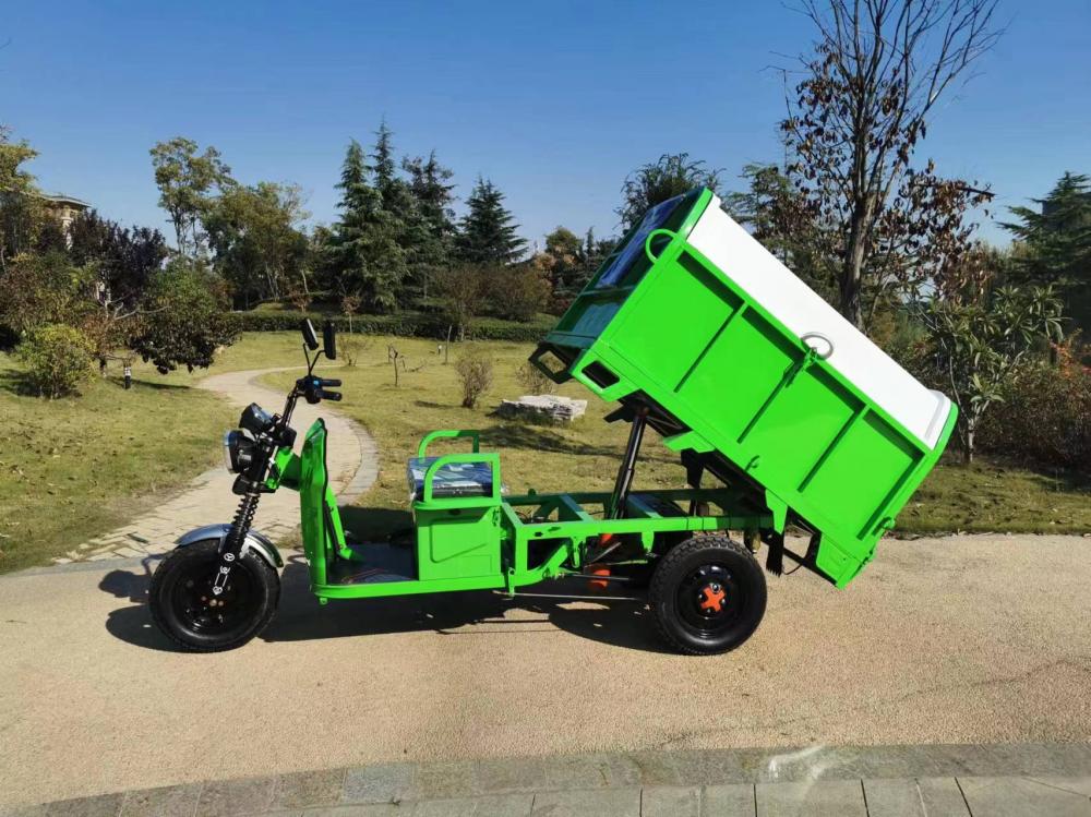 1.5m iron sanitation garbage truck