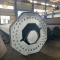 110KV Power Transmission Galvanized Steel Pole