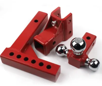 Three-ball adjustable trailer arm trailer connector