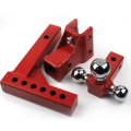 investment casting adjustable-tri-ball hitch