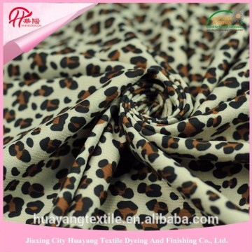 strong quality Leopard pattern velboa printing micro velboa fabric