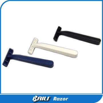 Twin Blade Disposable Equipment Razor With Plastic Handle,Hotle One-time Disposable Razors