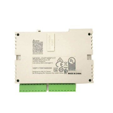 Harga Baik Baru Delta DVP16SP11T S Series Modul Digital I/O Modul DIN Rail 100-240VAC 24VDC