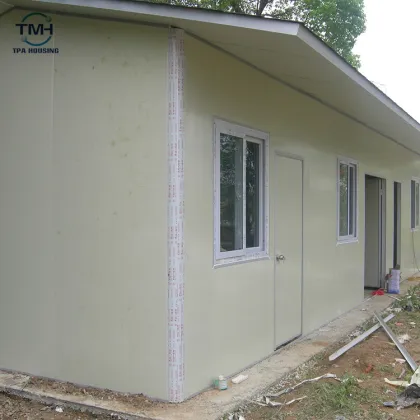 Ready made prefab beauty cottage beach cottage house modular resort villa