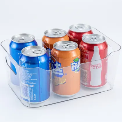 Versatile Clear Storage Boxes: Efficient Fridge, Pantry, and Home Organization Solutions