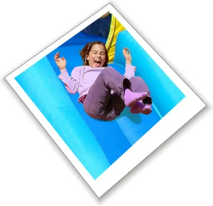 Happy hop Inflatable Play Center-9214 Bubble 4 in 1 Play Center
